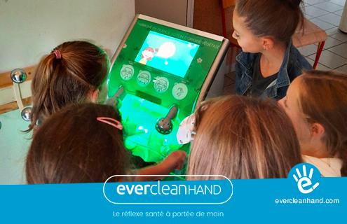 ecole-venon Evercleanhand à l'école de Venon